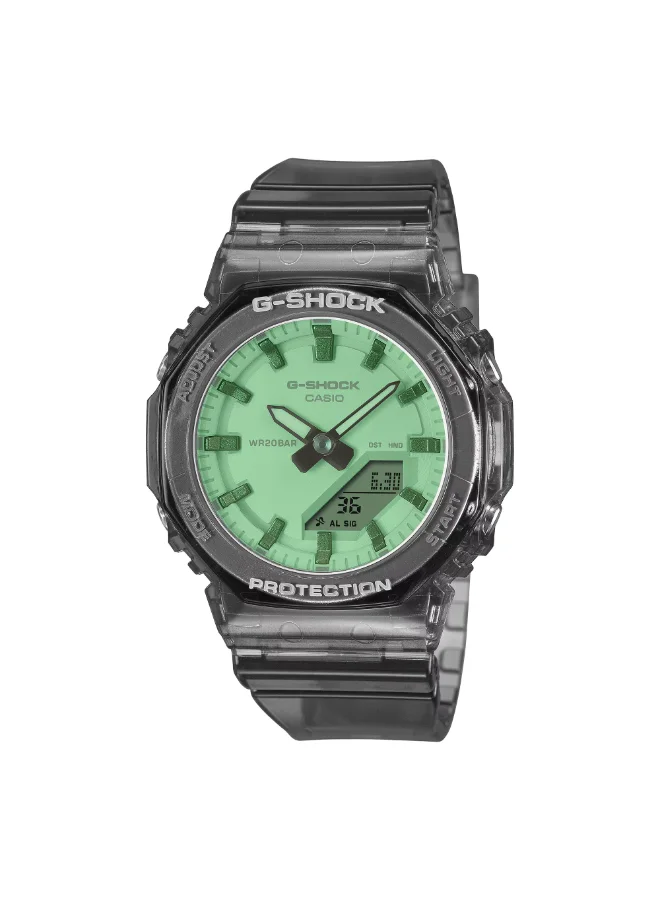 G-shock G-SHOCK Women's Analog-Digital Transparent Dial Watch - GMA-P2100SR-1ADR