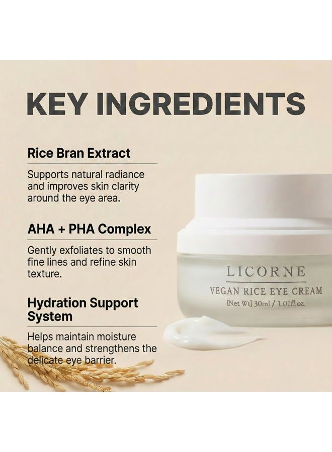 Licorne Vegan Rice Eye Cream - Image 5