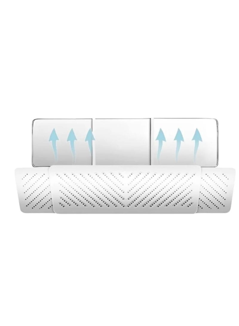 Air Conditioner Wind Deflector with Perforated Design, 270° Adjustable Airflow, Prevents Condensation and Protects Family from Direct Air - Image 1