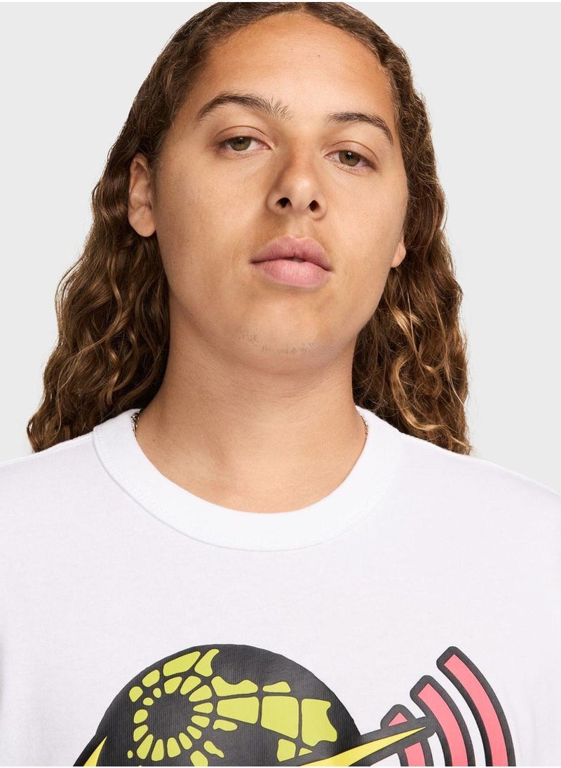 Nike Nsw M90 Hybrid T-Shirt - Image 3