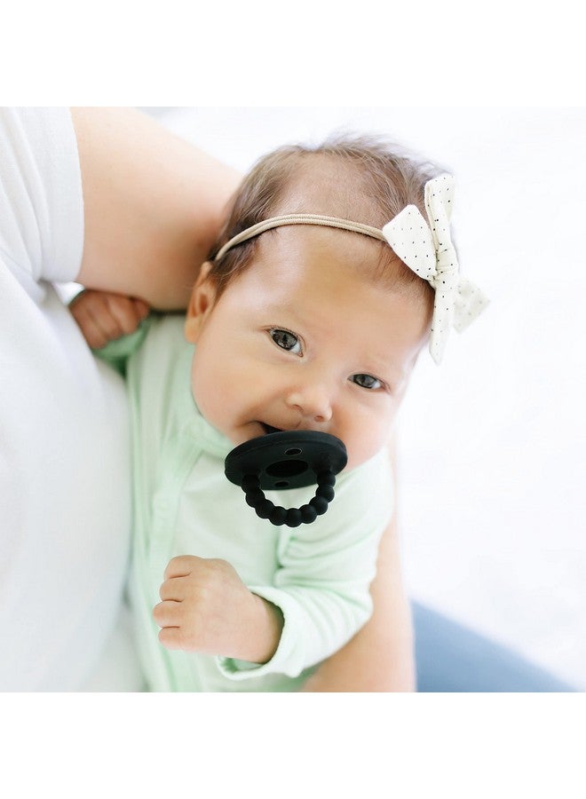 Ryan & Rose Cutie Pat Pacifier Teether (Flat Black) - Image 4