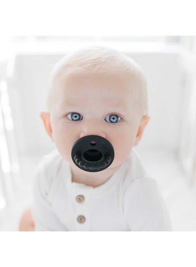 Ryan & Rose Cutie Pat Pacifier Teether (Flat Black) - Image 3