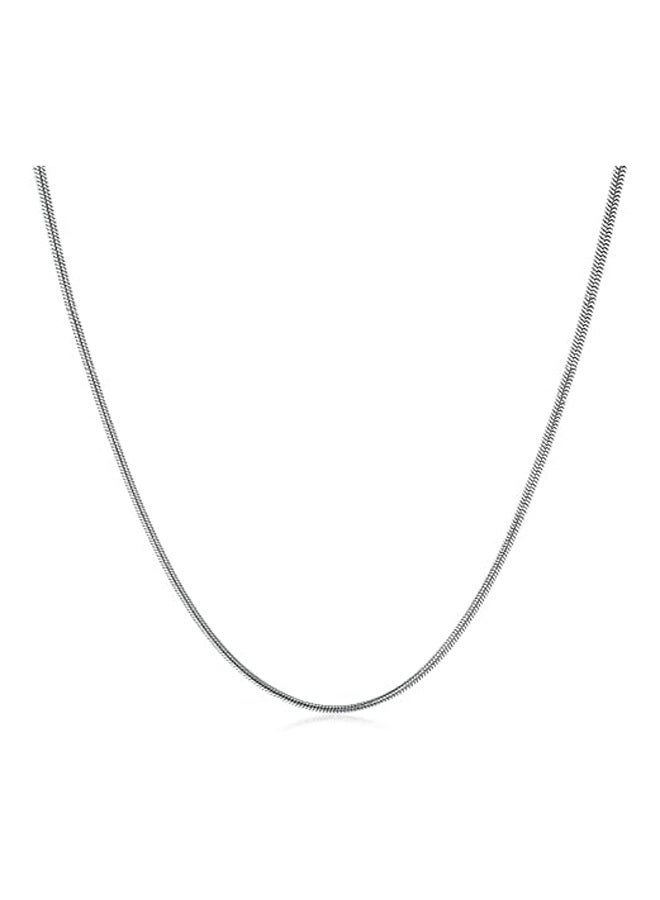 925 فضة استرليني مستديرة إيطالية صلبة  - Image 2