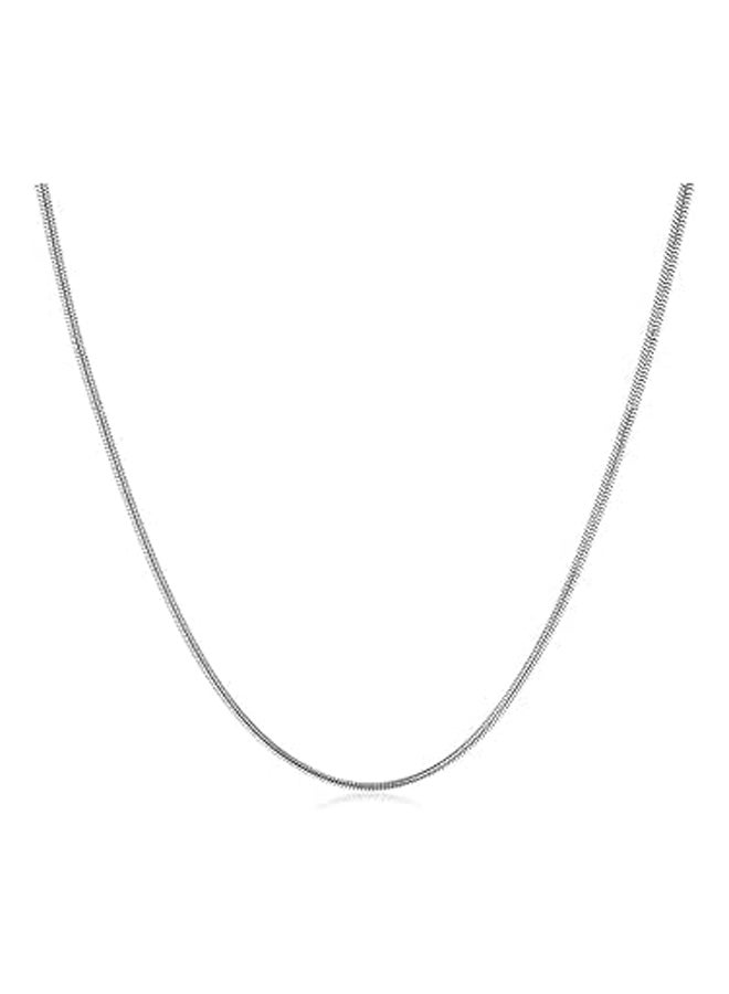 925 فضة استرليني مستديرة إيطالية صلبة  - Image 1