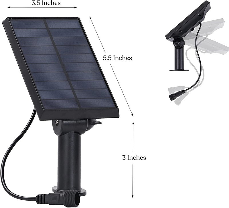 Brightech Ambience Pro Replacement Solar Panel – Compatible ONLY with with Brightech 1W Remote Controlled LED String Lights – Commercial Grade Weatherproof Backyard and Patio Lights - 1 Solar Panel - Image 4