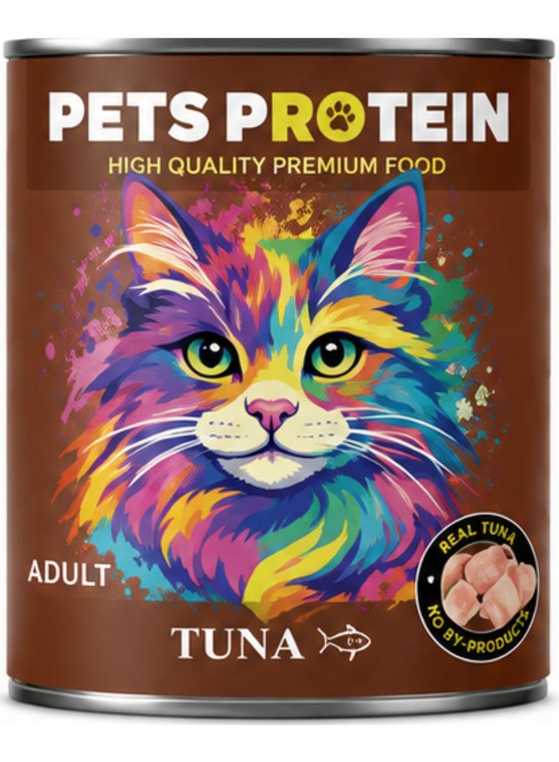 Pets Protein Adult Cat Wet Food Tuna 400g From Pets Zone - Image 1