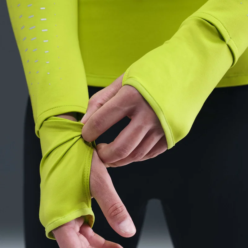 Nike Green Women's Swift Therma-FIT 1/4-Zip Running Top for Women | Best Price UAE