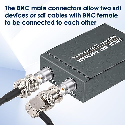 XRDS -RF 3G/6G SDI Cable HD-SDI BNC Male to Right Angle BNC Male 75 Ohm RG179 Jumper Cable 3ft for Surveillance Camera System Cables/CCTV/DVR - Image 4