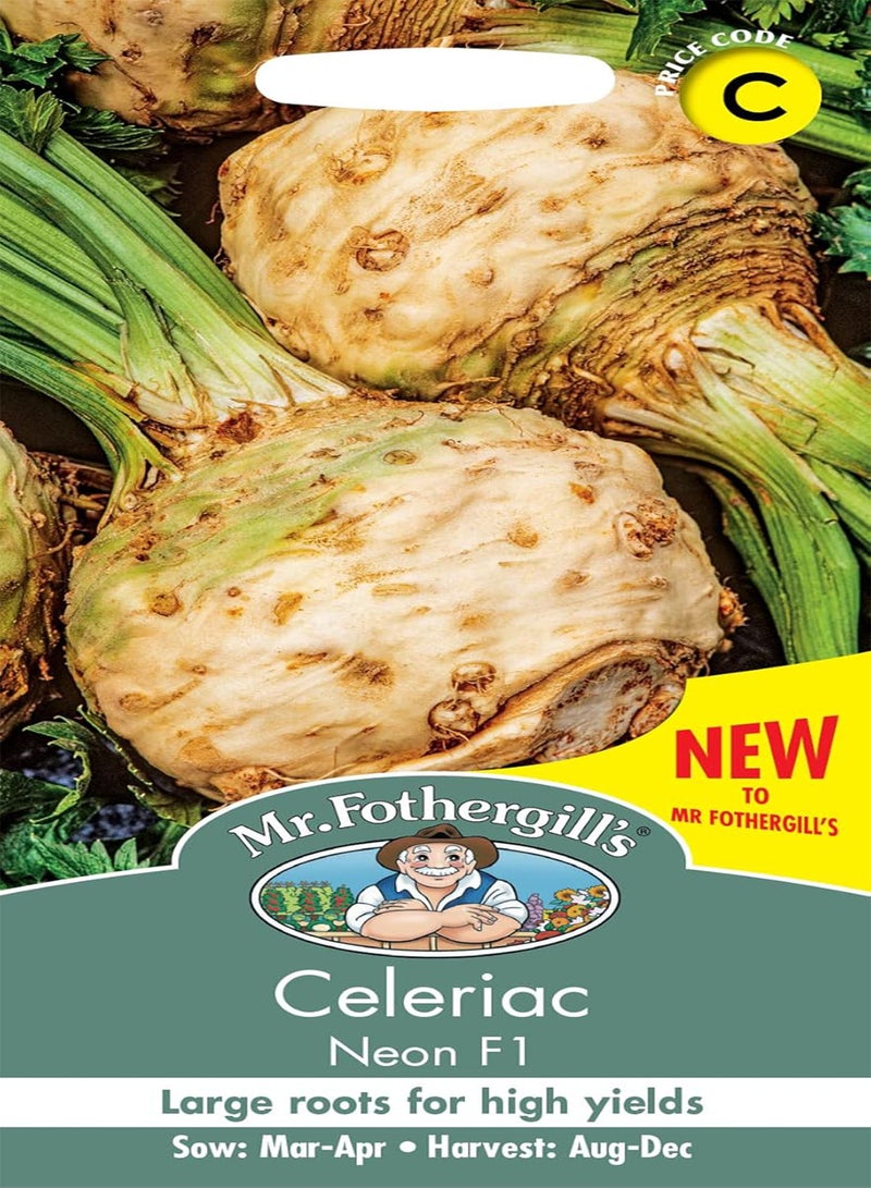 GGOOT - Vegetable - Celeriac - Neon F1-250 Seeds - Image 1