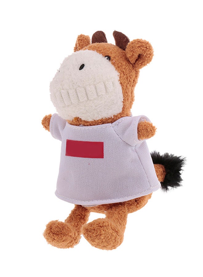 نيبمينينت سلسلة مفاتيح على شكل دمية بقرة محشوة - Image 4