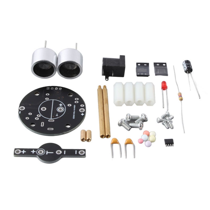 STC Ultrasonic Suspension Kit 12VDC 40KHZ Frequency DIY Electronic Learning Project - Simple Circuit Welding for Beginners - PCB Board Ultrasonic Levitation Kit for Parent Child Activities Electronic Expe - Image 3
