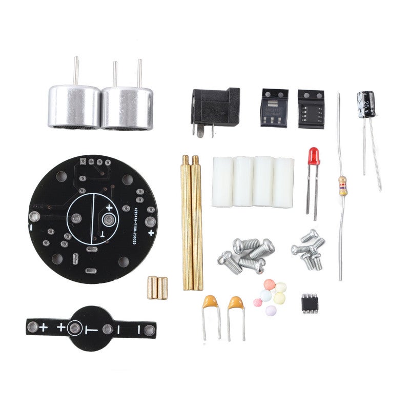 STC Ultrasonic Suspension Kit 12VDC 40KHZ Frequency DIY Electronic Learning Project - Simple Circuit Welding for Beginners - PCB Board Ultrasonic Levitation Kit for Parent Child Activities Electronic Expe - Image 1