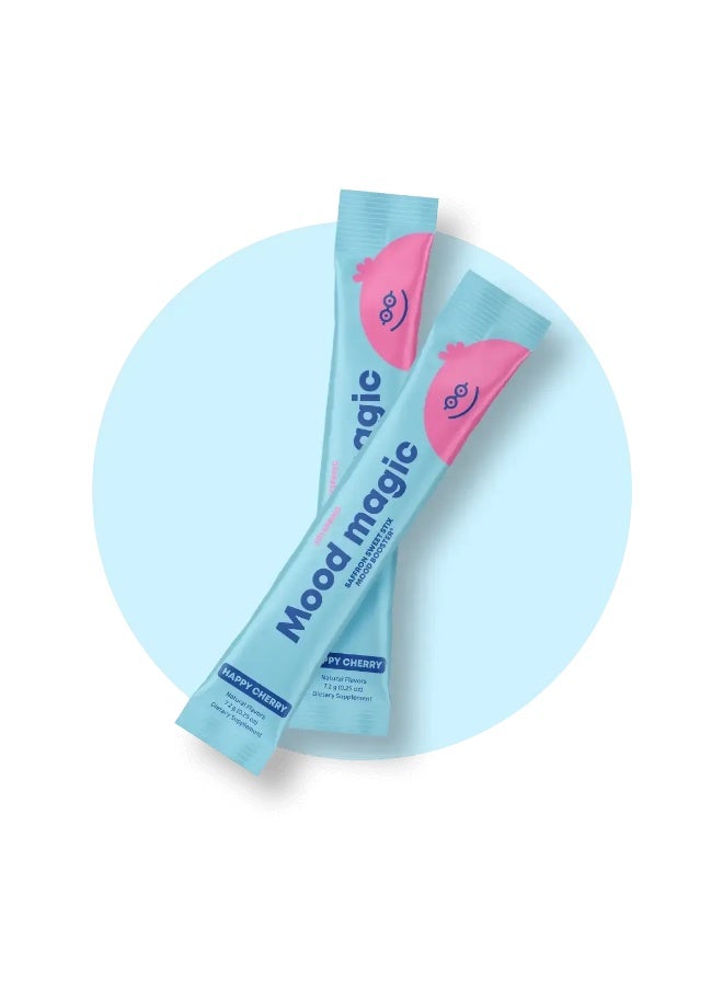 JoySpring, Mood Magic, Fruit Punch, 25 Stick Packs, 7.7 g Each - Image 3