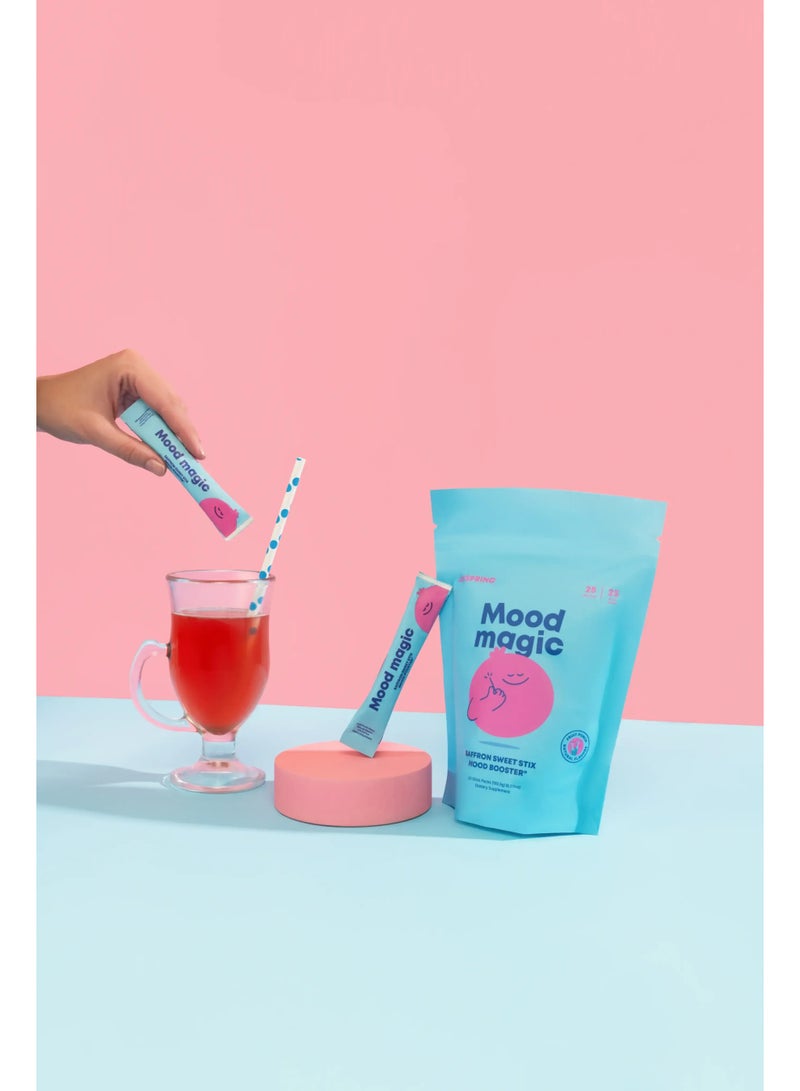 JoySpring, Mood Magic, Fruit Punch, 25 Stick Packs, 7.7 g Each - Image 2