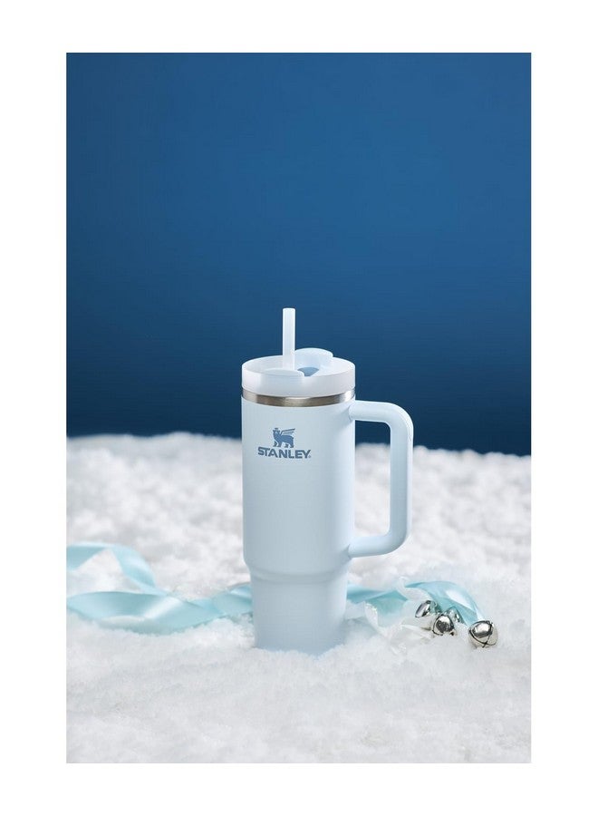 Stanley Quencher H2.0 Tumbler with Handle and Straw 30 oz | Flowstate 3-Position Lid | Cup Holder Compatible for Travel | Insulated Stainless Steel Cup | BPA-Free | Glacier - Image 3