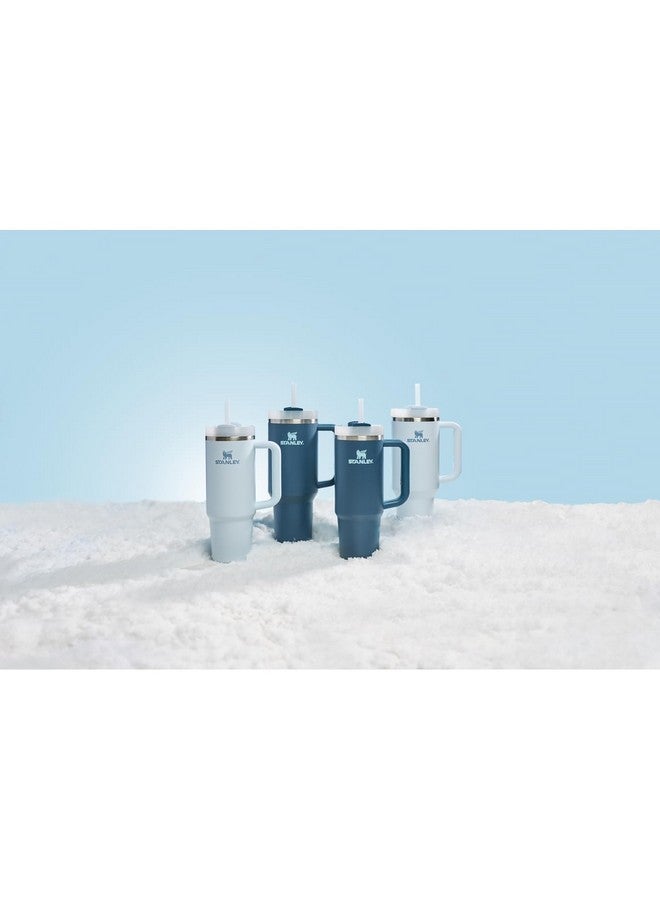 Stanley Quencher H2.0 Tumbler with Handle and Straw 30 oz | Flowstate 3-Position Lid | Cup Holder Compatible for Travel | Insulated Stainless Steel Cup | BPA-Free | Glacier - Image 5