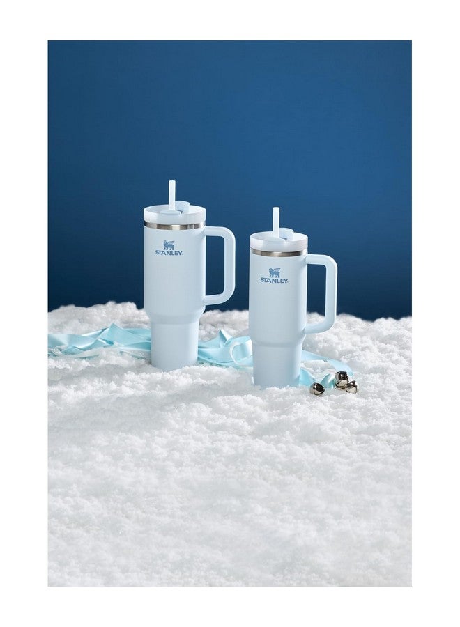 Stanley Quencher H2.0 Tumbler with Handle and Straw 30 oz | Flowstate 3-Position Lid | Cup Holder Compatible for Travel | Insulated Stainless Steel Cup | BPA-Free | Glacier - Image 4