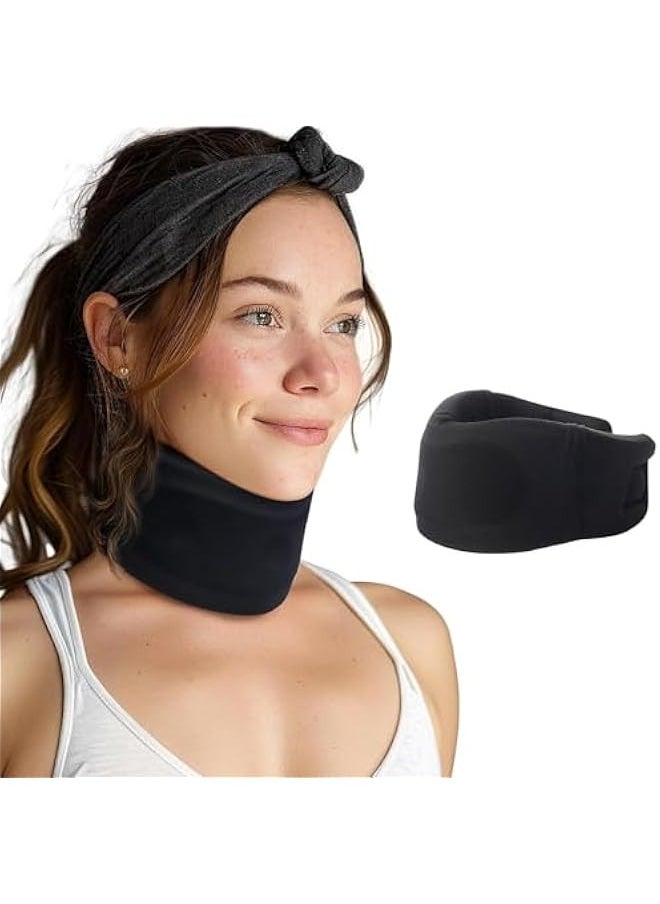 TRASSLE Neck Brace for Snoring, Cervical Collar for Sleeping, Neck Support Brace for Neck Pain Relief, Wraps Keep Vertebrae Stable and Aligned for Relief of Cervical Spine Pressure  - Image 1