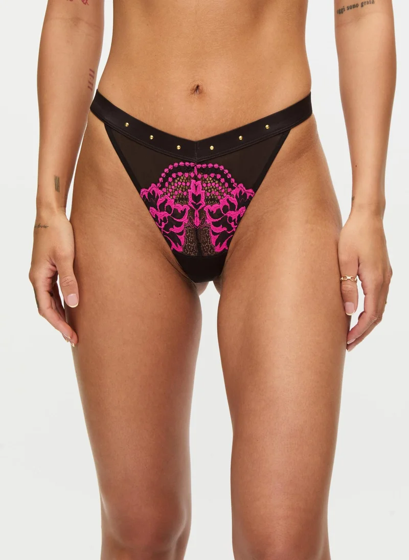 آن سمرز سروال داخلي مثير أسودوردي