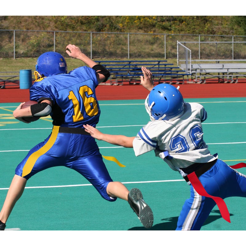 MIUONO Flag Football Belts, Flag Football Set for Adults Kids and Youth, Flag Football Flags for 14 Players Training and Competition Equipment - Image 4