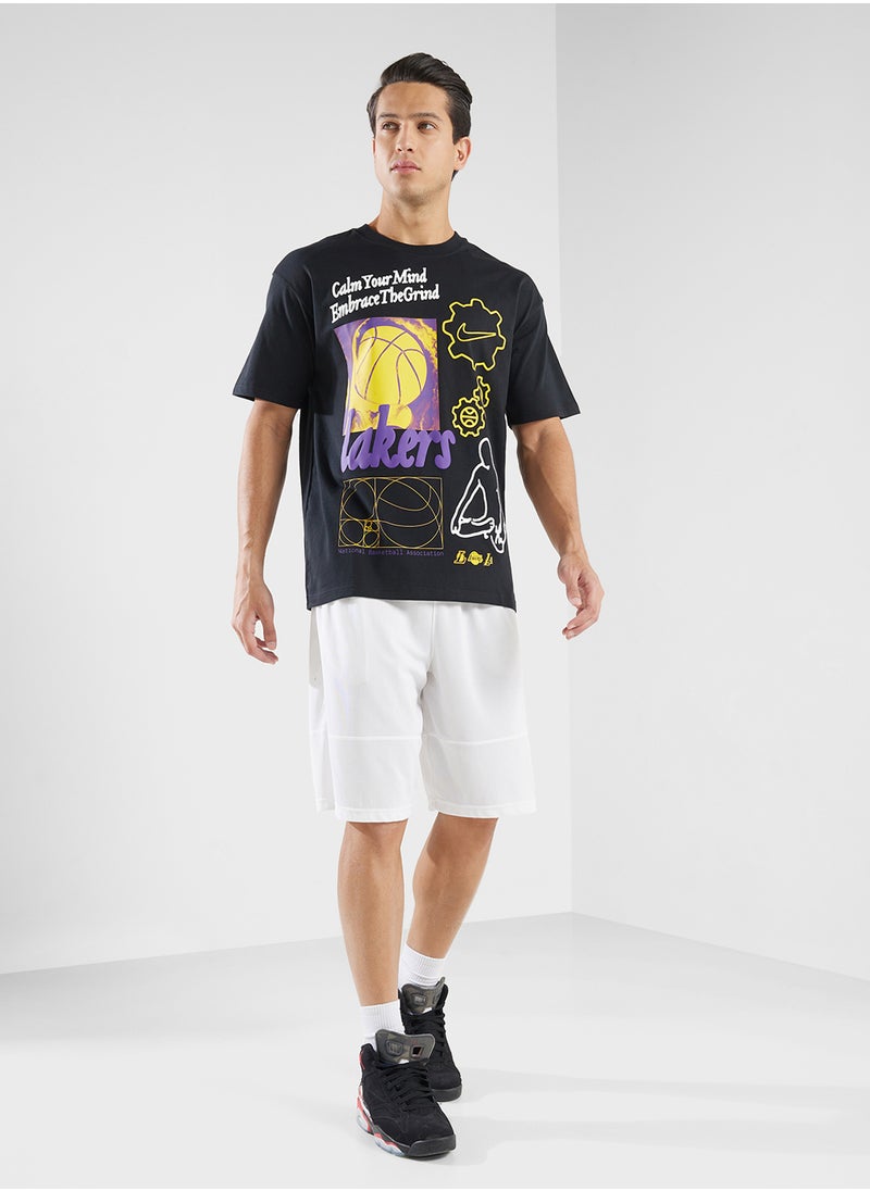 Nike Los Angeles Lakers Max90 T-Shirt  - Image 4
