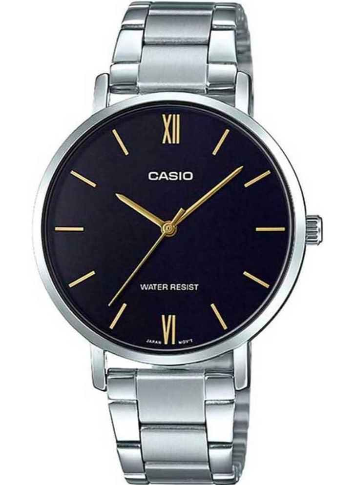 CASIO Casio LTP-VT01D-1BUDF Women's, Quartz, Analog Display, Stainless Steel Strap - Image 1