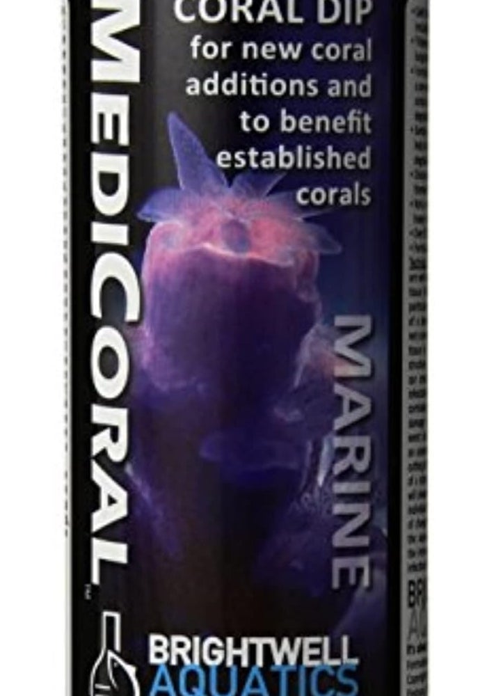 Brightwell Aquatics MediCoral - Professional Coral Dip for New Additions and Established Corals - Image 1