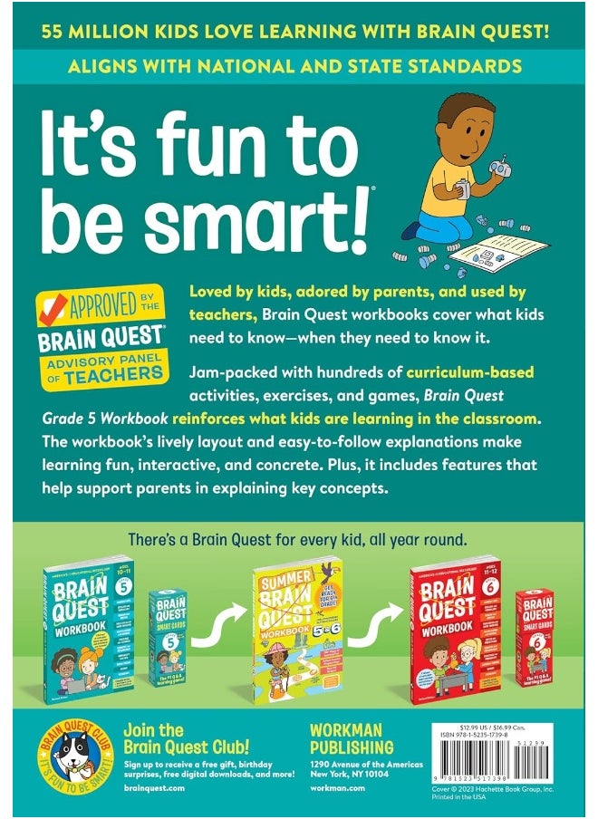 null - Brain Quest Workbook: 5th Grade Revised Edition - Image 1