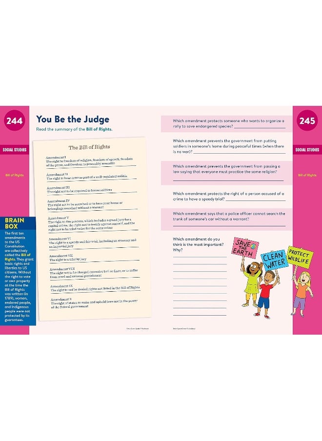 null - Brain Quest Workbook: 5th Grade Revised Edition - Image 1