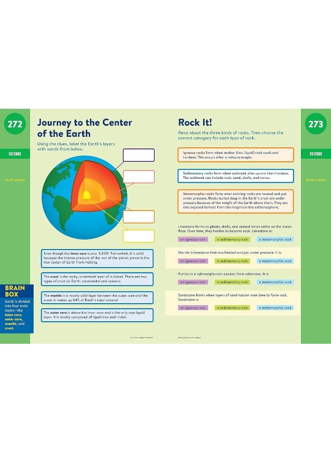 null - Brain Quest Workbook: 5th Grade Revised Edition - Image 1