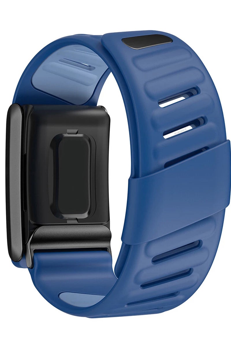 CATANES Sports Strap Compatible with Whoop 5.0 Soft and Breathable Silicone Strap Adjustable Replacement Wristbands for Whoop 5.0 Band -Blue - Image 3