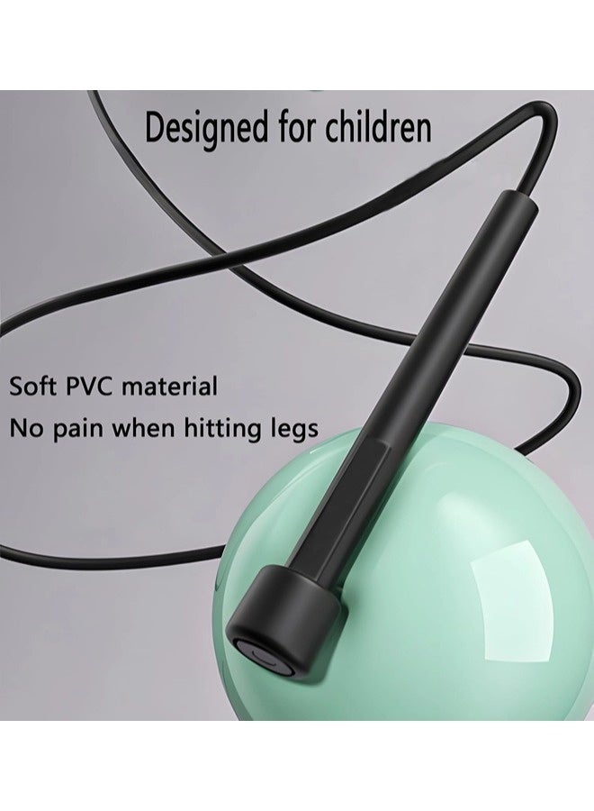 ShebSheb 2 Pack Jump Rope for Fitness, Speed Rope Skipping Rope for Men, Kids and Women, Jumping Rope for Workout, Tangle-Free PVC Long Jump Rope Set, Adjustable Exercise Jumping Rope for Adult  - Image 5