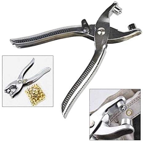 Urdhvamurti Urdhvamurti Grommet Setting Tool Steel Hole Punch Eyelet Setter Kit for Leather Canvas All Fabrics Men and Women Clothes Shoes Belts Bags  - Image 4