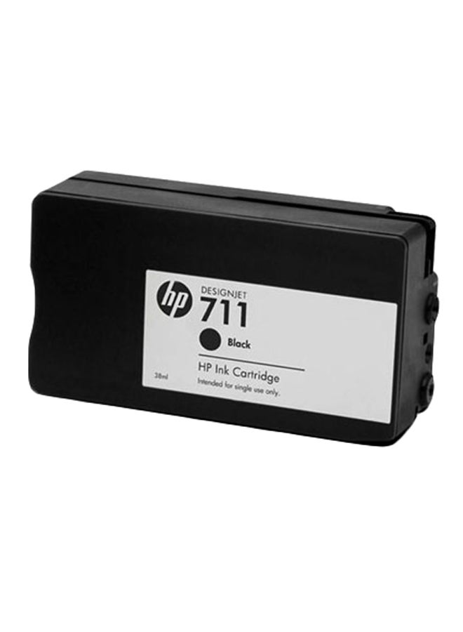 HP خرطوشة حبر تصوير لطابعة ديزاين جيت 711 أسود - Image 1