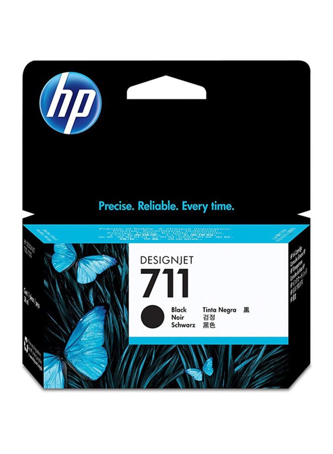 HP خرطوشة حبر تصوير لطابعة ديزاين جيت 711 أسود - Image 2