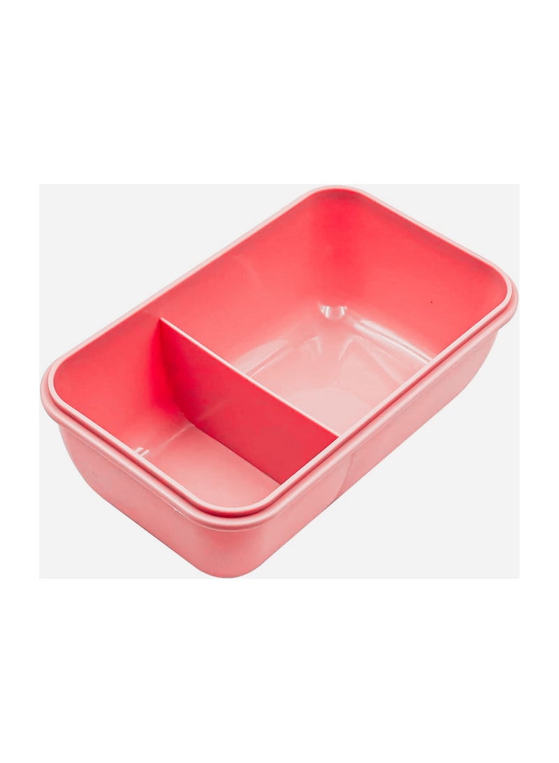 British Chef Lunch Box & Cutlery Fork Spoon, Leak Proof 2 compartments 1100ml Capacity, Meal Prep Container Box for Adults Kids Students Office Microwave Safe - Image 5