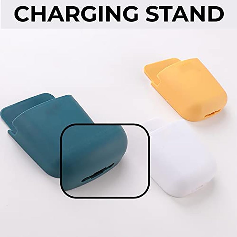 Homestic Remote & Phone Holder|Wall Mounted Mobile Holder|Premium PP Build|Easy Installation|Multipurpose Wall Stand For Phone, Remote, Brush, & Other Accessories|Pack of 3|E5397Iv8I|Multicolor - Image 4