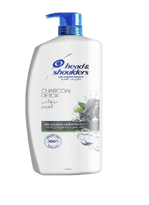 Head & Shoulders Charcoal Detox Anti-Dandruff Shampoo, 1000ml