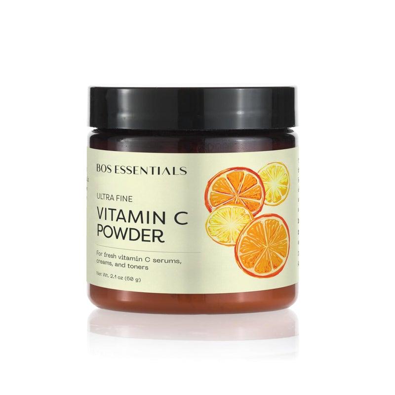 Bos Essentials Ultra Fine Vitamin C Powder, 100% Pure Ascorbic Acid, Non-GMO, Cosmetic-Grade, Dissolves Instantly for DIY Serums, creams, and toners - Image 3
