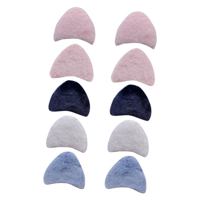 Market demand focused build Baluue 10pcs Fuzzy Cat Ears Charms for Diy Crafting Headband Accessories for Hairband Making Cute Double-sided Bunny Fur Ears for Boy Girl Clothing and Phone Decoration Modern versatile shape All usage compatible Dispersed regional warehouses Year round in stock Elegant upgraded practical design Fine detail All region coverage All choice modern design All-scene compatible build Cross product compatible Carefully selected material Multiple sizes Gulf market standard build Fast & slow shipment compatible Multi item matching Multi-hub shipment dispatch Treated anti-rust metal Fixed delivery schedule Hardened processed substance Full village delivery cover Multi-source stock guarantee General standard compliant quality Elegant practical design Rack friendly - Image 1