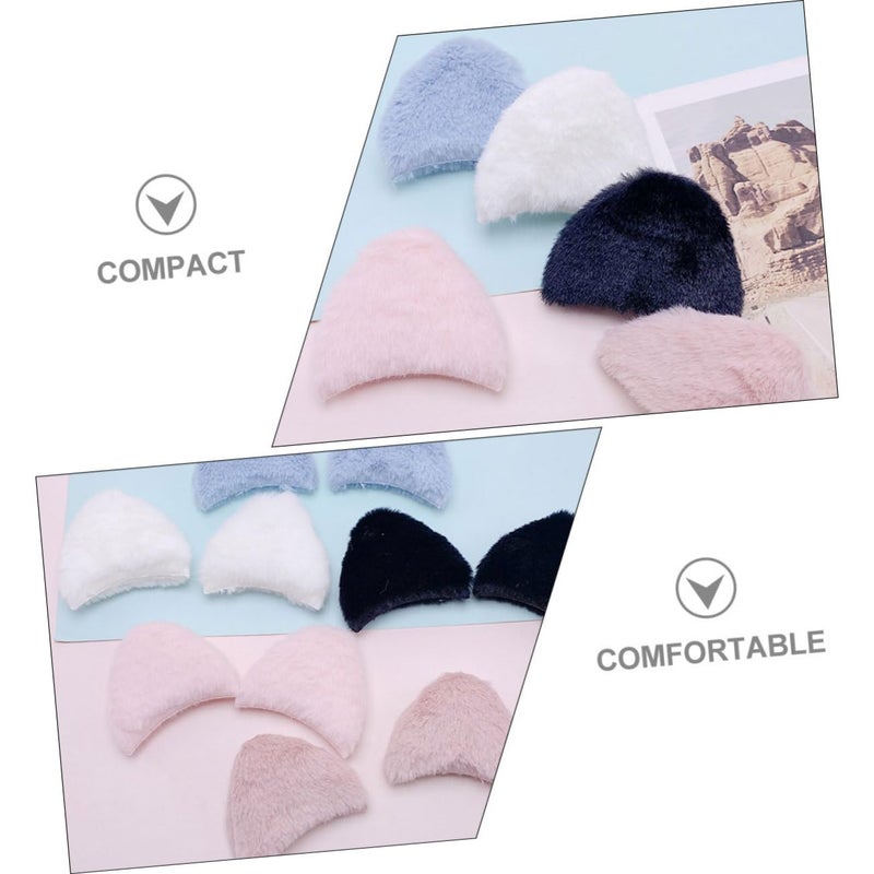 Market demand focused build Baluue 10pcs Fuzzy Cat Ears Charms for Diy Crafting Headband Accessories for Hairband Making Cute Double-sided Bunny Fur Ears for Boy Girl Clothing and Phone Decoration Modern versatile shape All usage compatible Dispersed regional warehouses Year round in stock Elegant upgraded practical design Fine detail All region coverage All choice modern design All-scene compatible build Cross product compatible Carefully selected material Multiple sizes Gulf market standard build Fast & slow shipment compatible Multi item matching Multi-hub shipment dispatch Treated anti-rust metal Fixed delivery schedule Hardened processed substance Full village delivery cover Multi-source stock guarantee General standard compliant quality Elegant practical design Rack friendly - Image 3