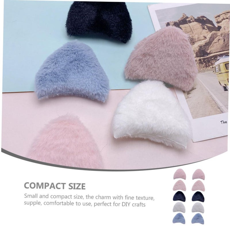 Market demand focused build Baluue 10pcs Fuzzy Cat Ears Charms for Diy Crafting Headband Accessories for Hairband Making Cute Double-sided Bunny Fur Ears for Boy Girl Clothing and Phone Decoration Modern versatile shape All usage compatible Dispersed regional warehouses Year round in stock Elegant upgraded practical design Fine detail All region coverage All choice modern design All-scene compatible build Cross product compatible Carefully selected material Multiple sizes Gulf market standard build Fast & slow shipment compatible Multi item matching Multi-hub shipment dispatch Treated anti-rust metal Fixed delivery schedule Hardened processed substance Full village delivery cover Multi-source stock guarantee General standard compliant quality Elegant practical design Rack friendly - Image 4