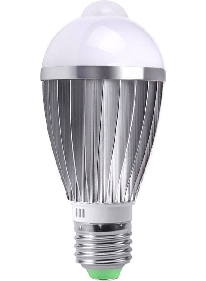 A C 85-265 V 7 W LEDs Light Bulb with PIR Motion Sensor Silver 11.5 x 6.3 x 6.3centimeter  - Image 4