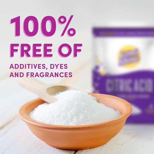 Lemi Shine 100% Citric Acid Powder l Pure Food-Grade Flavor Enhancer & All-Natural Preservative | Fragrance Free Citric Acid for Mini Bath Bombs, Cooking, & Canning, 8 oz. Bag - Image 3