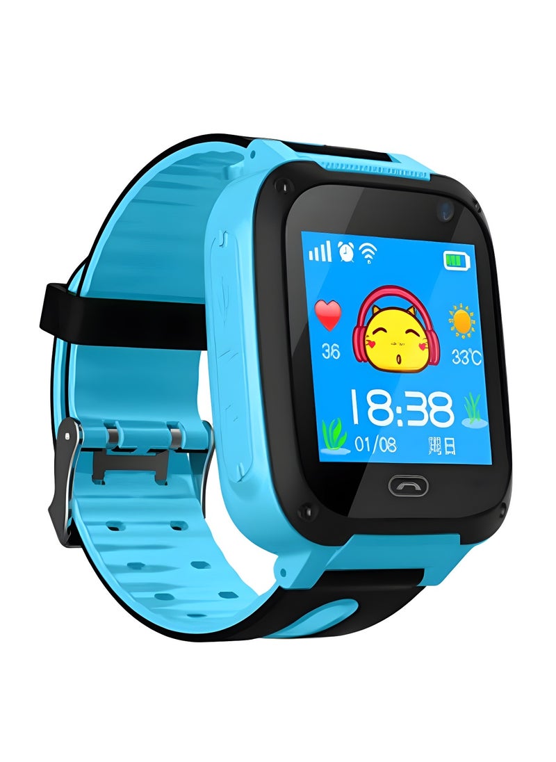 Generic - Z4 Smart Watch with HD Touchscreen, Camera, Two-Way Calling, , 400mAh Battery, Stylish Design BLUE - Image 1