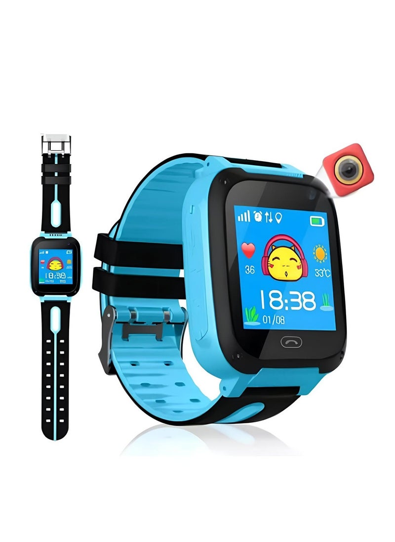 Generic - Z4 Smart Watch with HD Touchscreen, Camera, Two-Way Calling, , 400mAh Battery, Stylish Design BLUE - Image 1
