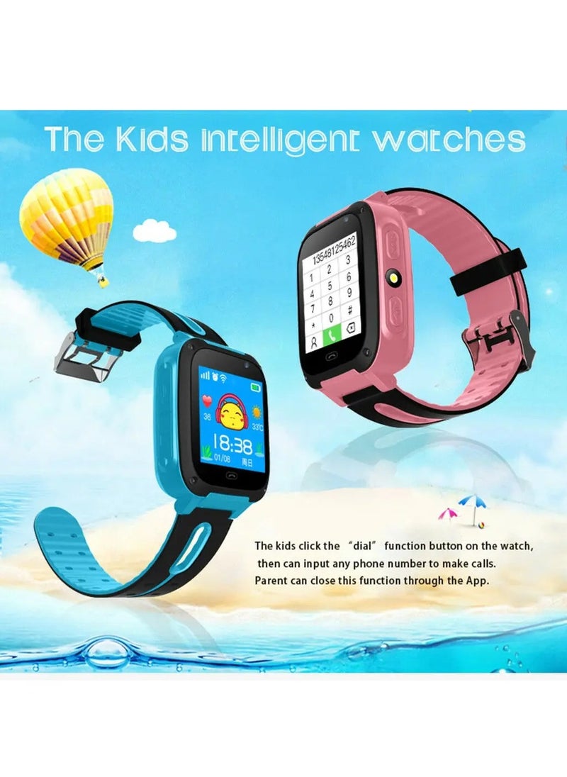 Generic - Z4 Smart Watch with HD Touchscreen, Camera, Two-Way Calling, , 400mAh Battery, Stylish Design BLUE - Image 1