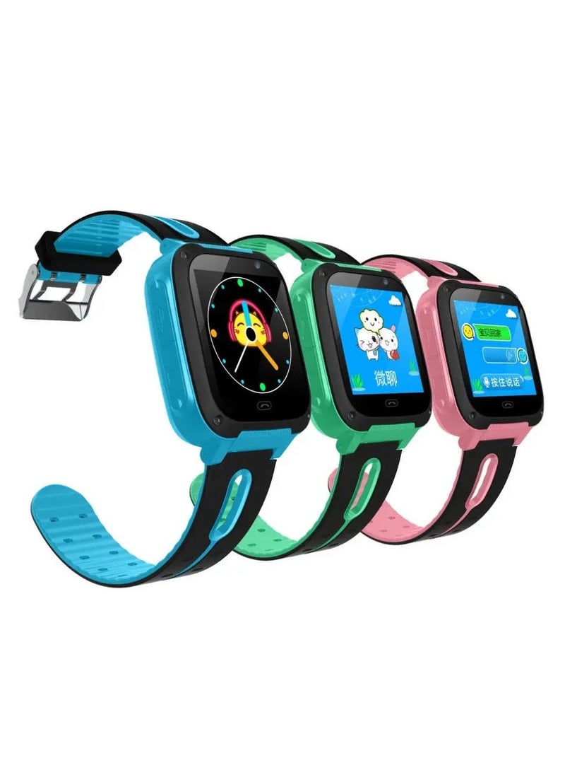 Generic - Z4 Smart Watch with HD Touchscreen, Camera, Two-Way Calling, , 400mAh Battery, Stylish Design BLUE - Image 1
