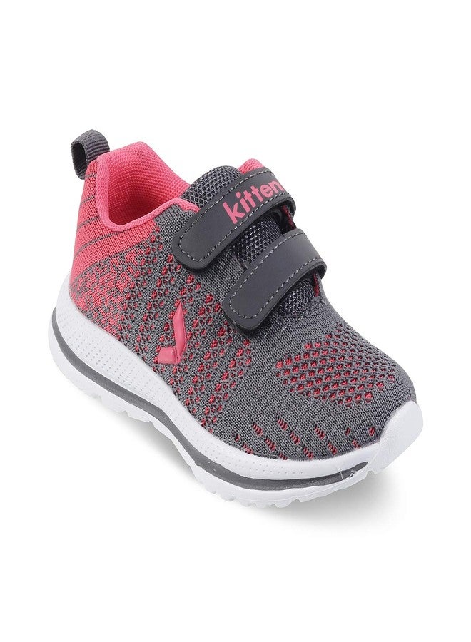KITTENS Girl's Pink Running Shoes (KTG778PINK26) - Image 2