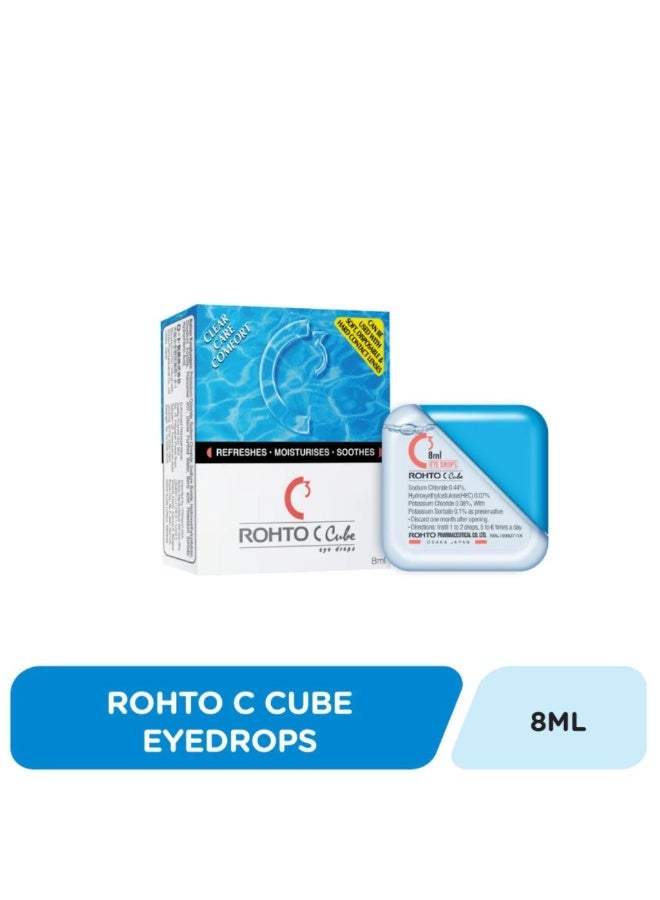 Rohto C Cube Eye Drops 8ml - Image 1